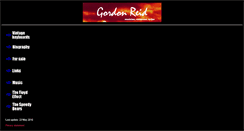 Desktop Screenshot of gordonreid.co.uk