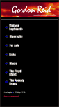 Mobile Screenshot of gordonreid.co.uk